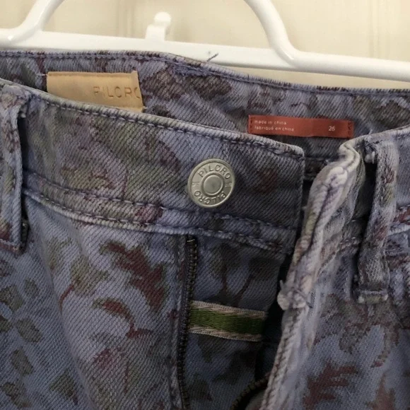 Floral Pilco Boyfriend slim Fit Jeans -Anthropologie y2k inspired - Picture 3 of 8